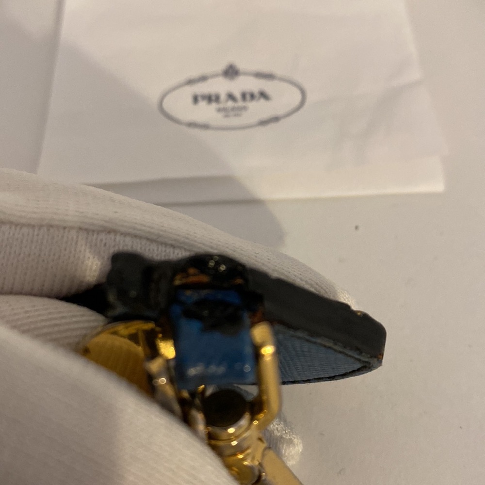 Authentic Prada Keychain Blue - image 7